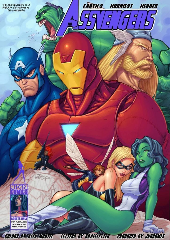 Jkr The Assvengers Los Vengadores Chochox Comics Porno