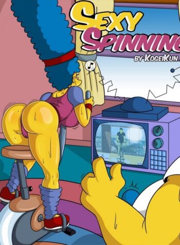 Sexy spinning los simpsons