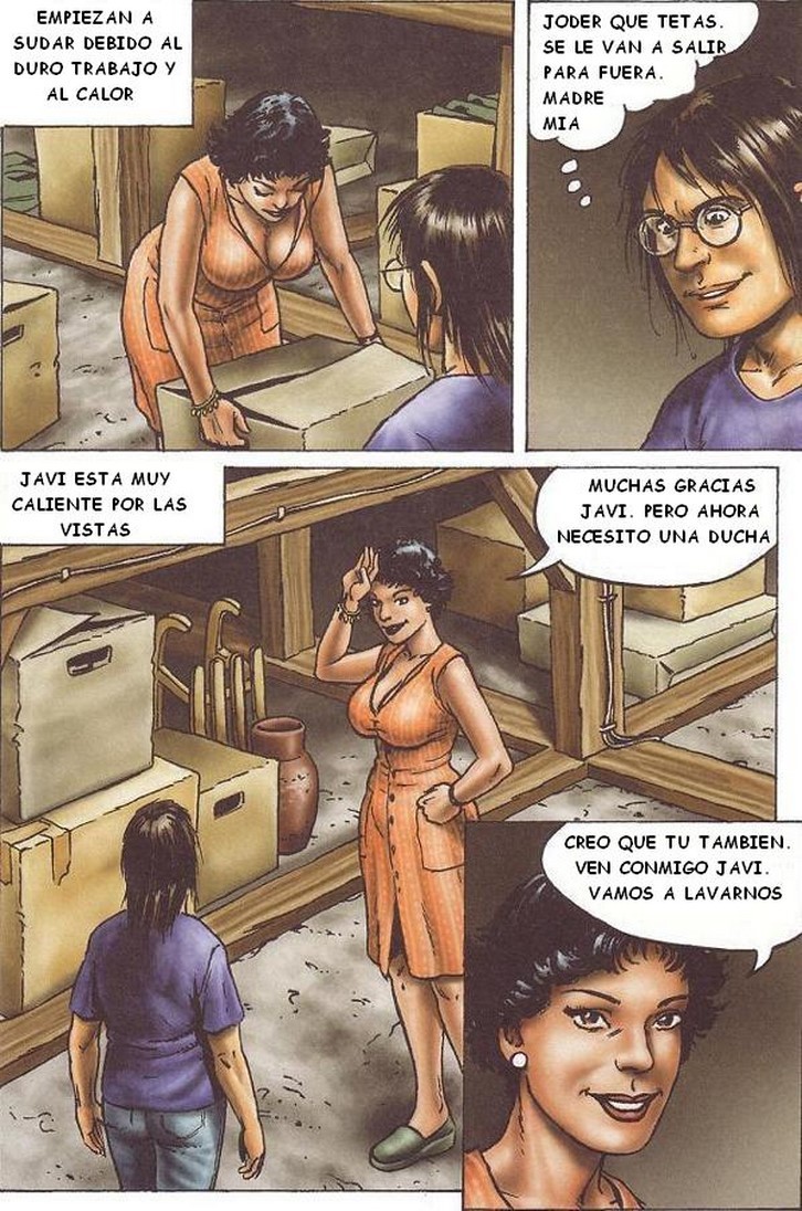 Comic porno con mi tia