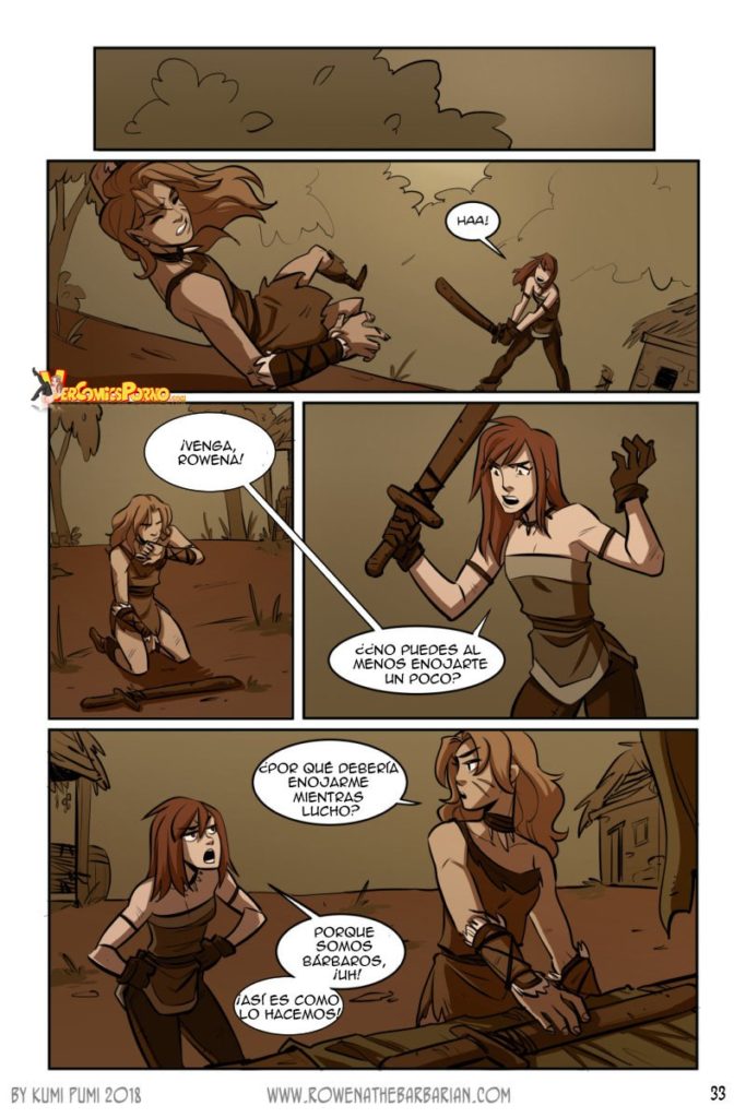 Rowena The Barbarian Kumi Pumi Chochox Comics Porno