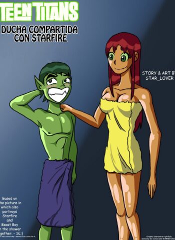 Ducha Compartida con Starfire – Teen Titans