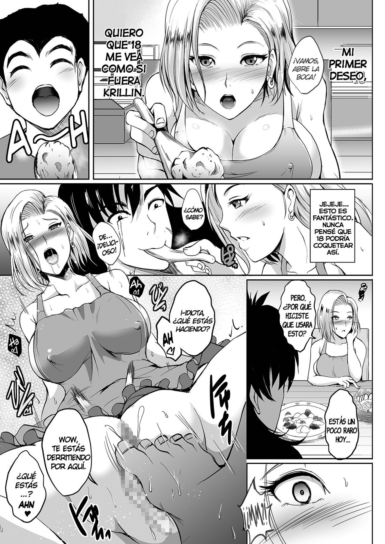 android 18 manga hentai