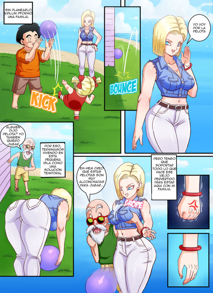 Android 18 X Roshi Pink Pawg Chochox Comics Porno