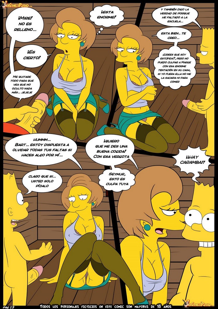 Viejas Costumbres Los Simpsons Ver Comics Porno Gratis