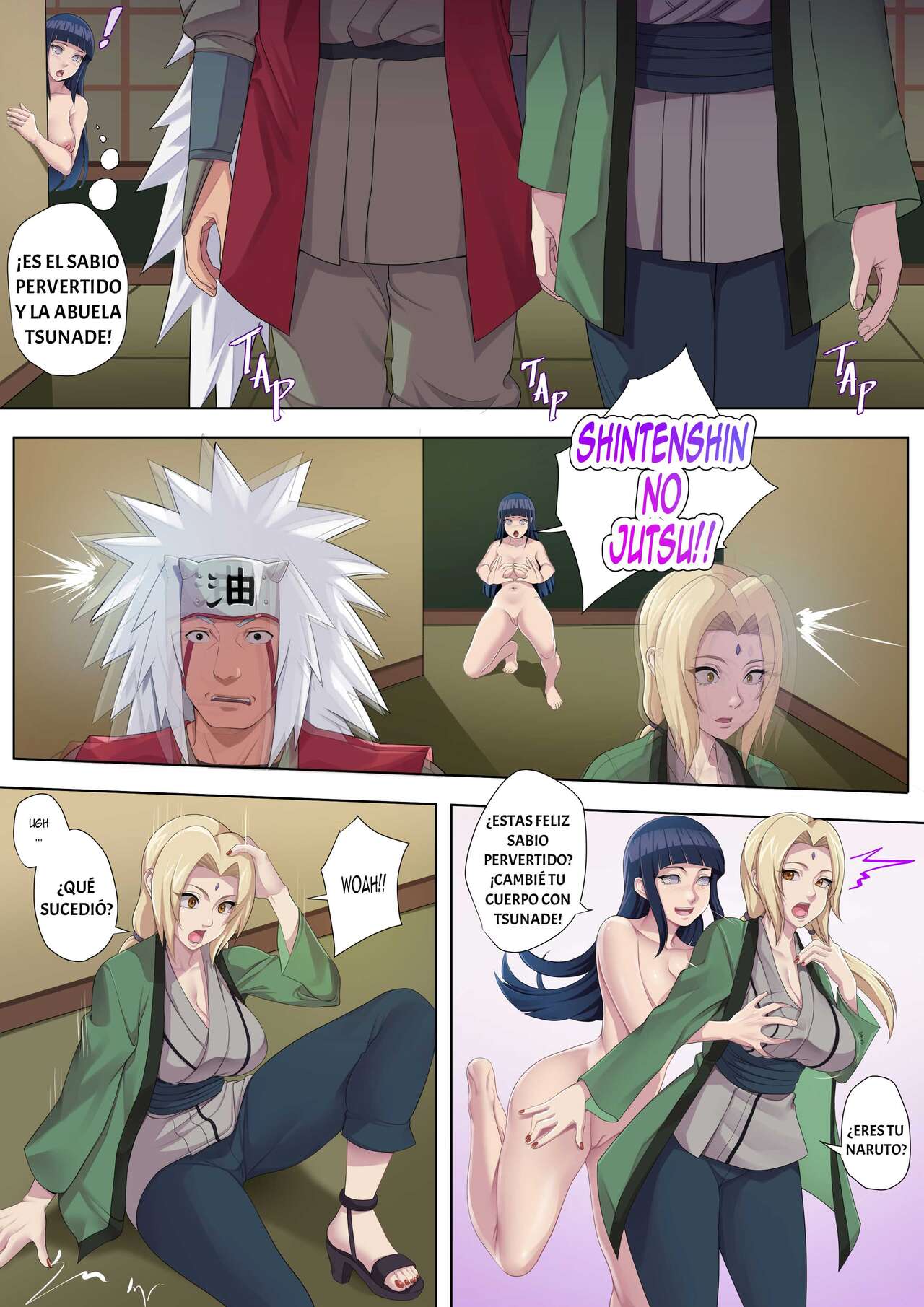 Naruto body swap porn