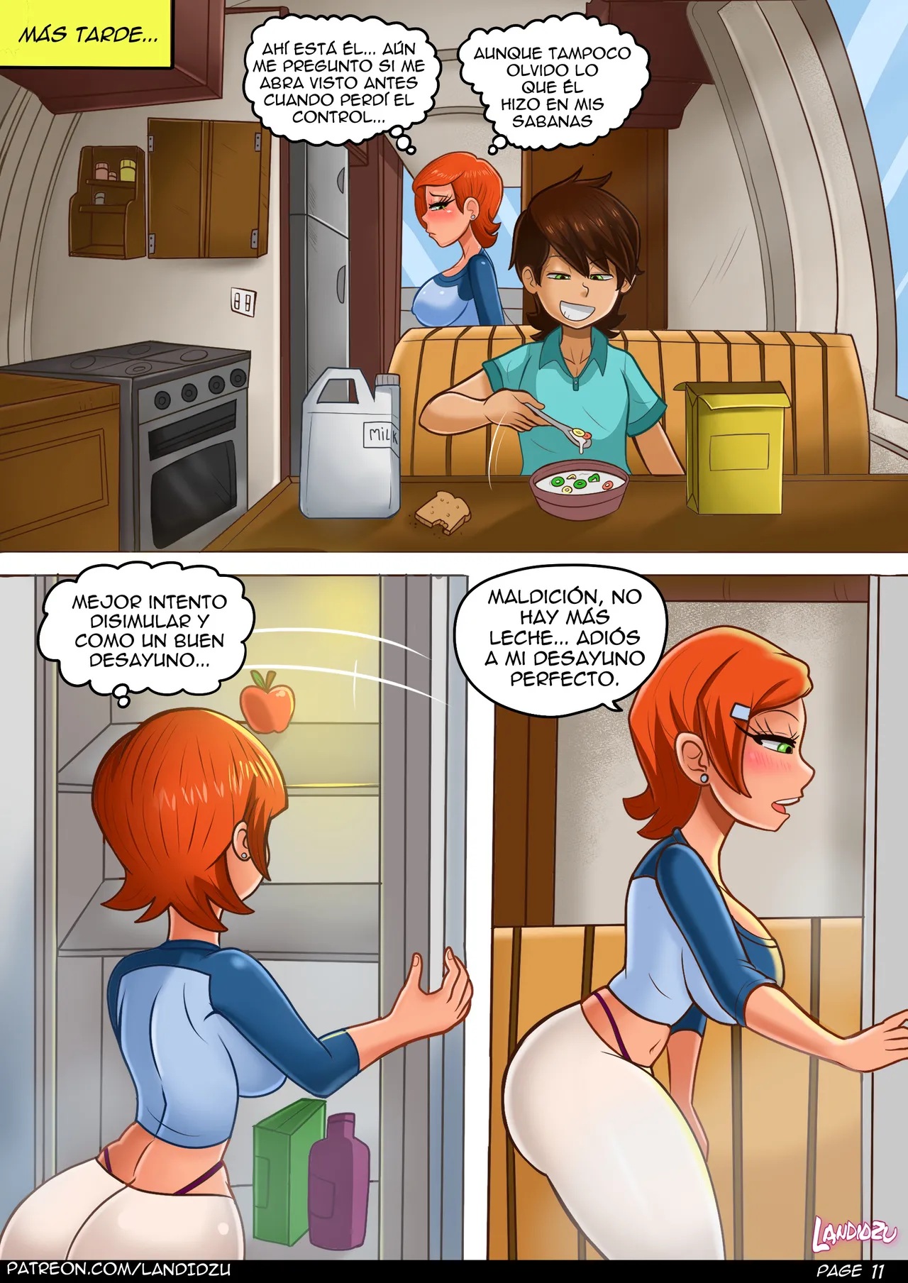 The Breakfast [Landidzu] - Ver Comics Porno XXX en Español